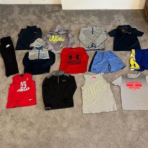 Under Armour and Nike 13 item lot XS and Small